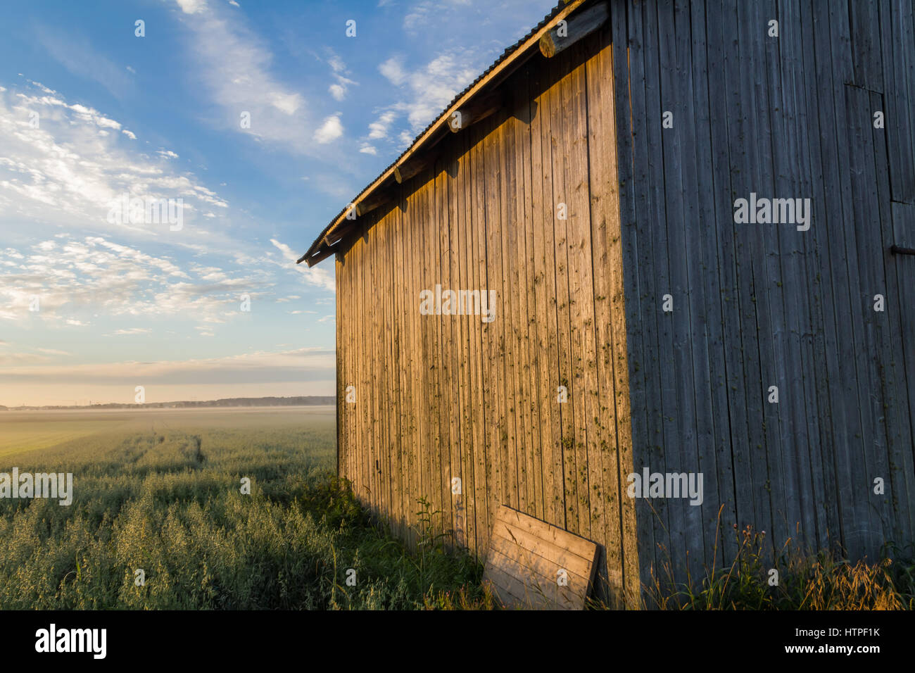 Finnische Landschaft Stockfoto