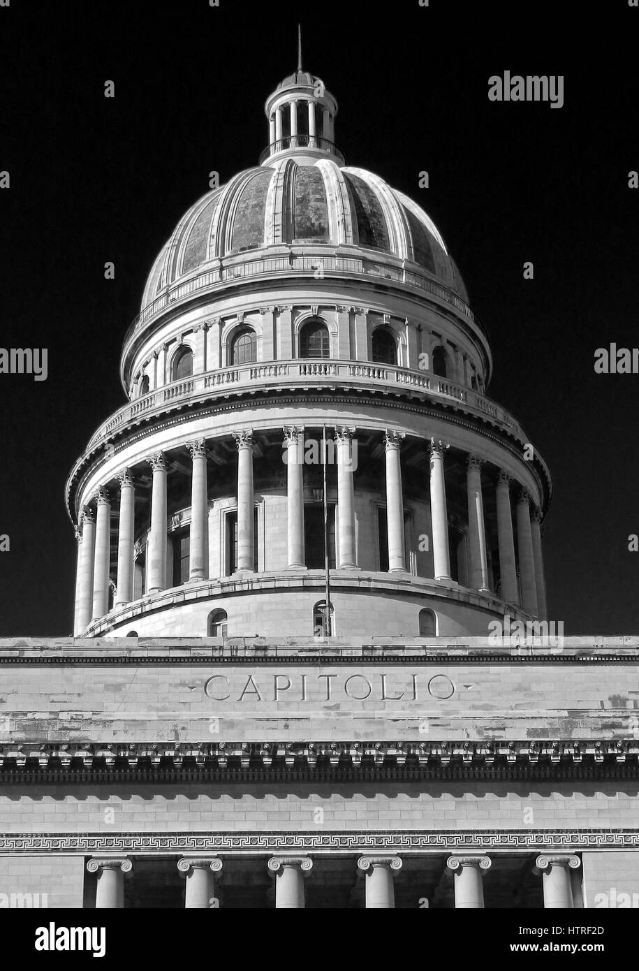 Die Kuppel des National Capitol Building, Havanna, Kuba Stockfoto