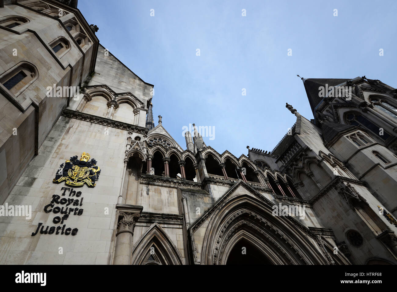 Die Royal Courts of Justice, auch als Law Courts befinden