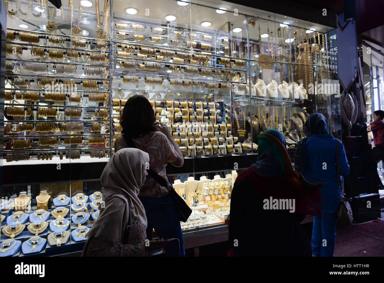 Goldmarkt, Dubai, Vereinigte Arabische Emirate Stockfoto