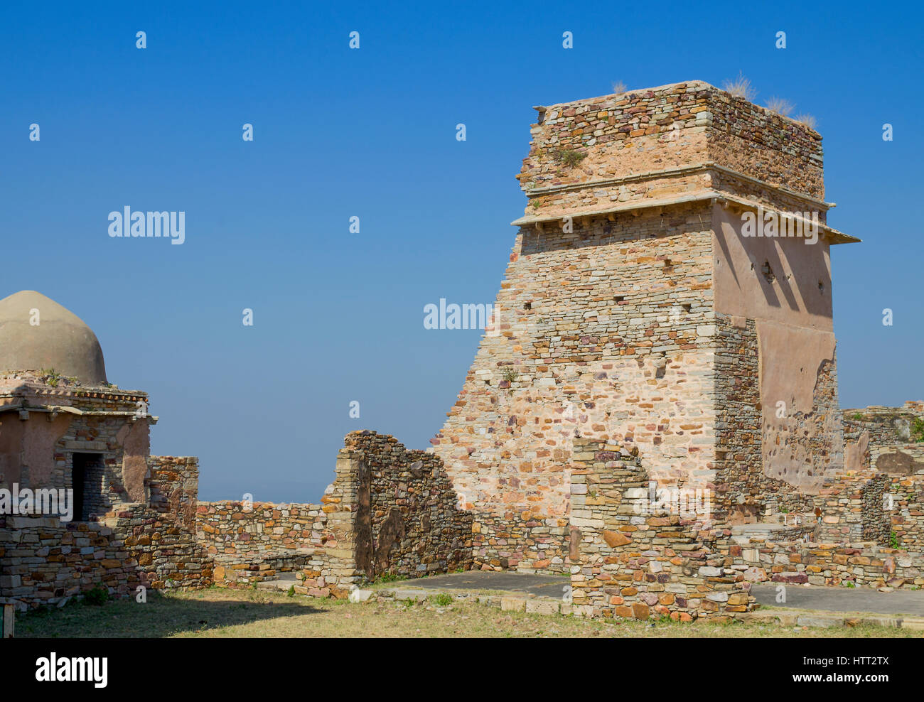 Chittorgarh eine alte Festung in Indien Stockfoto
