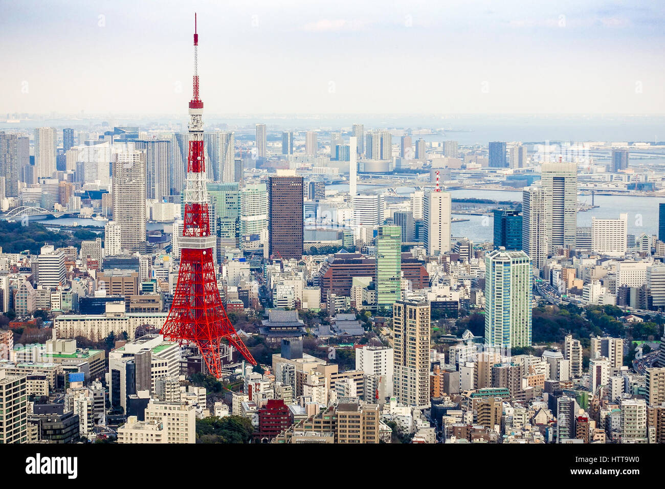 Tokyo Tower, Japan Stockfoto