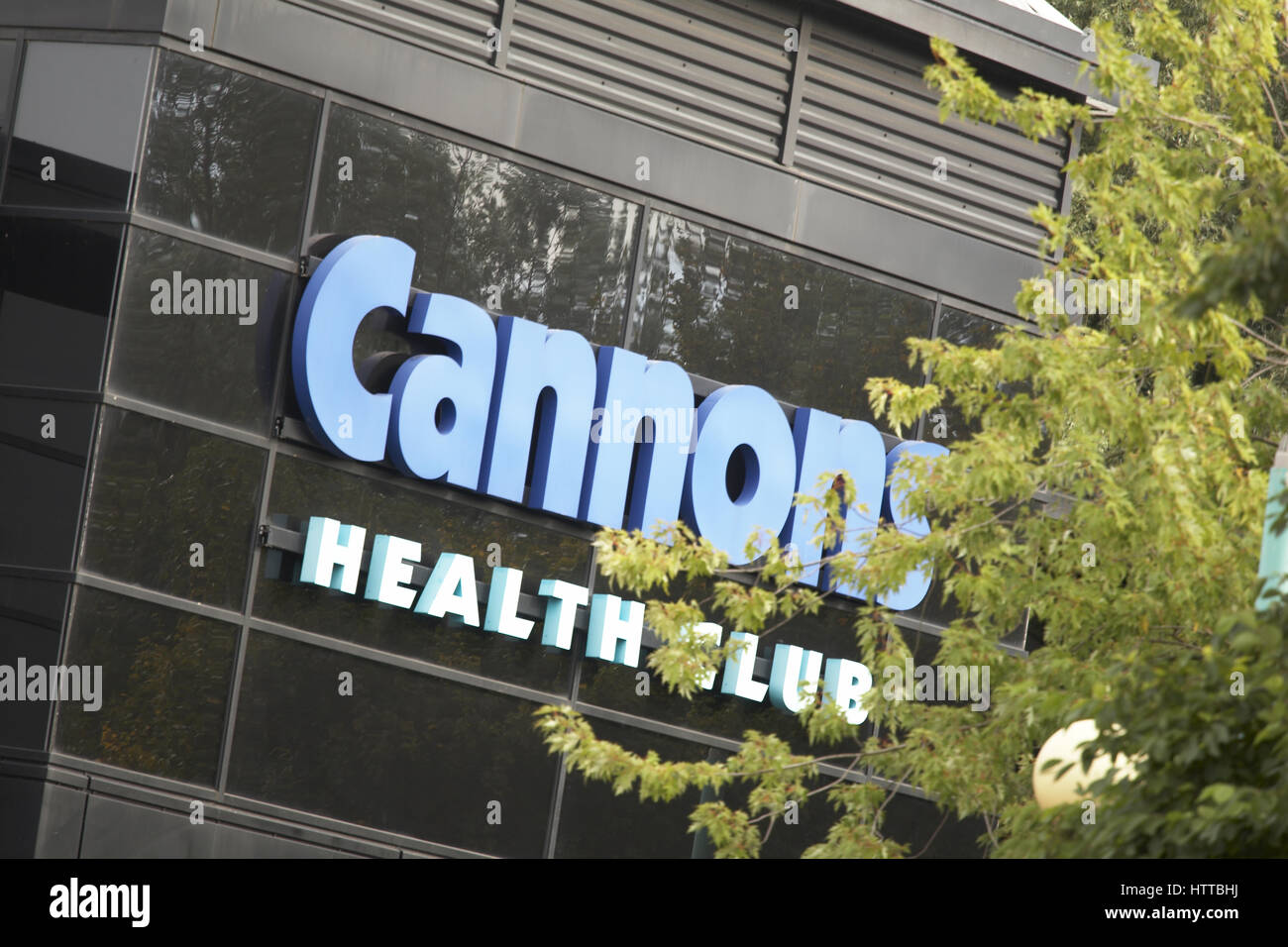 Kanonen-Health-Club Stockfoto