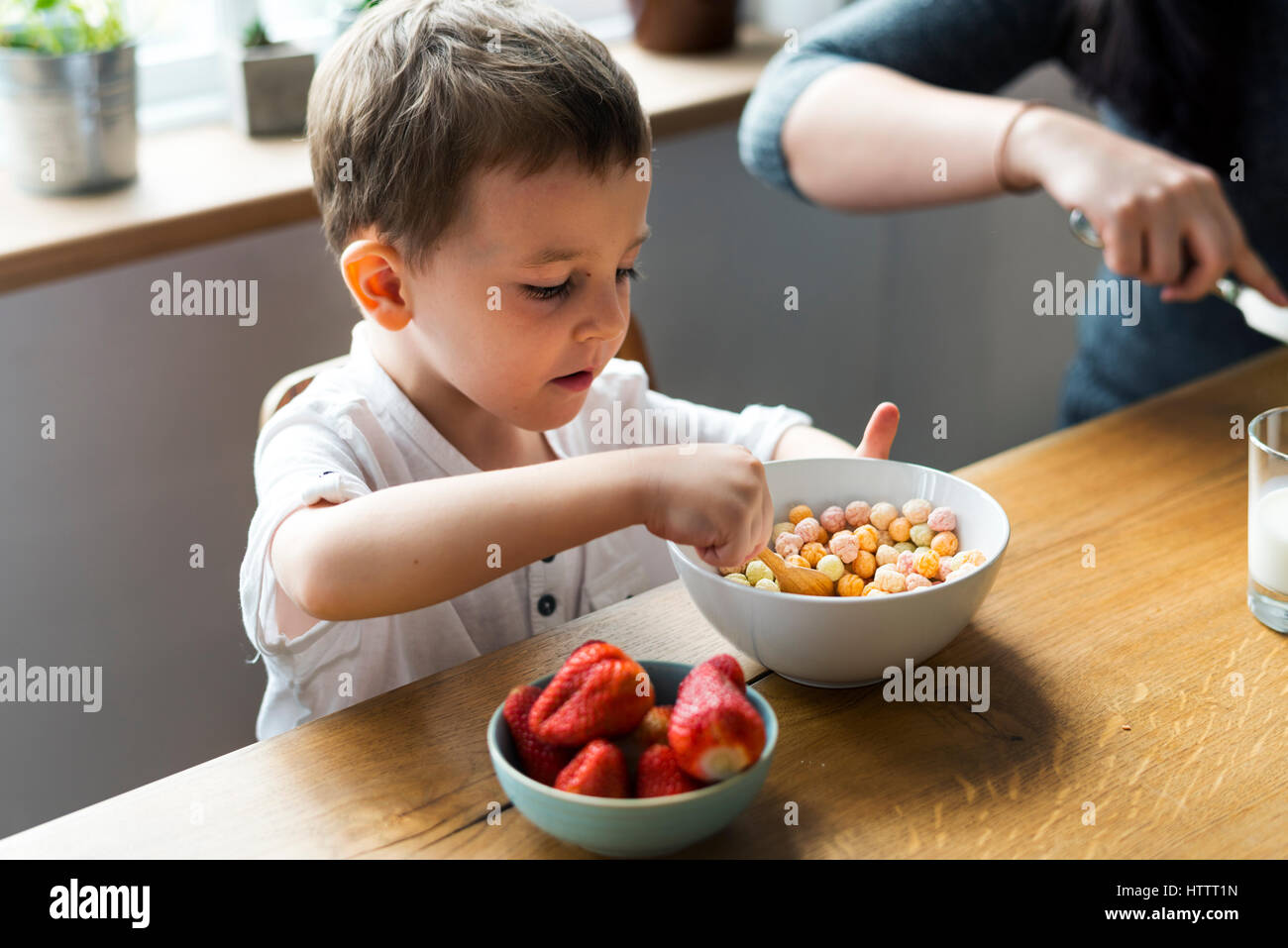 Familie Menschen Gefühle Ausdruck Hintergrund Stockfoto