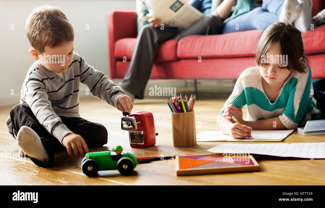 Familie Menschen Gefühle Ausdruck Hintergrund Stockfoto