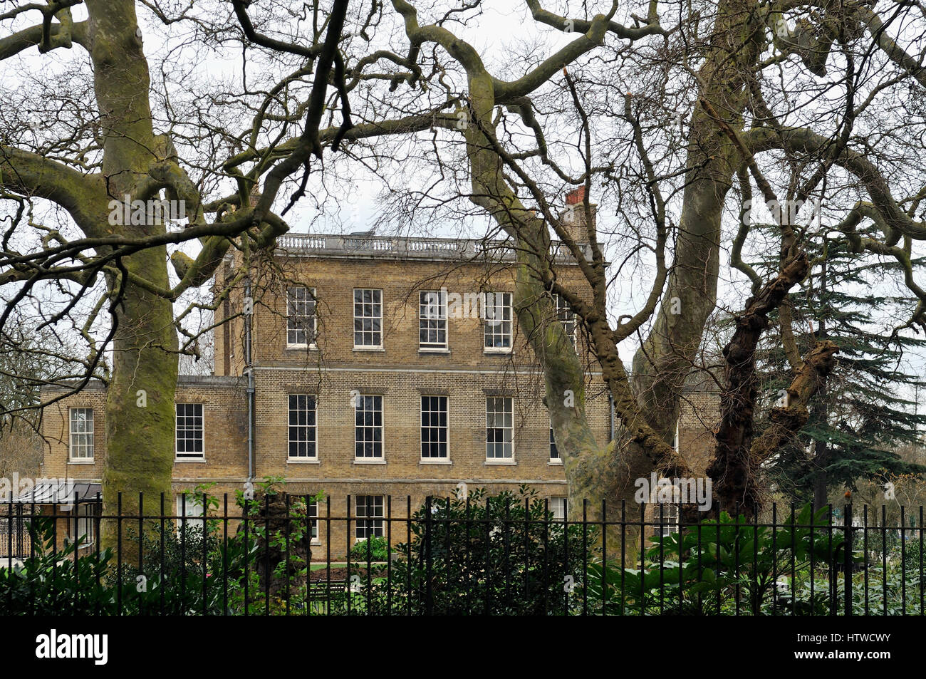 Clissold Haus, Stoke Newington, Nord-London-UK Stockfoto