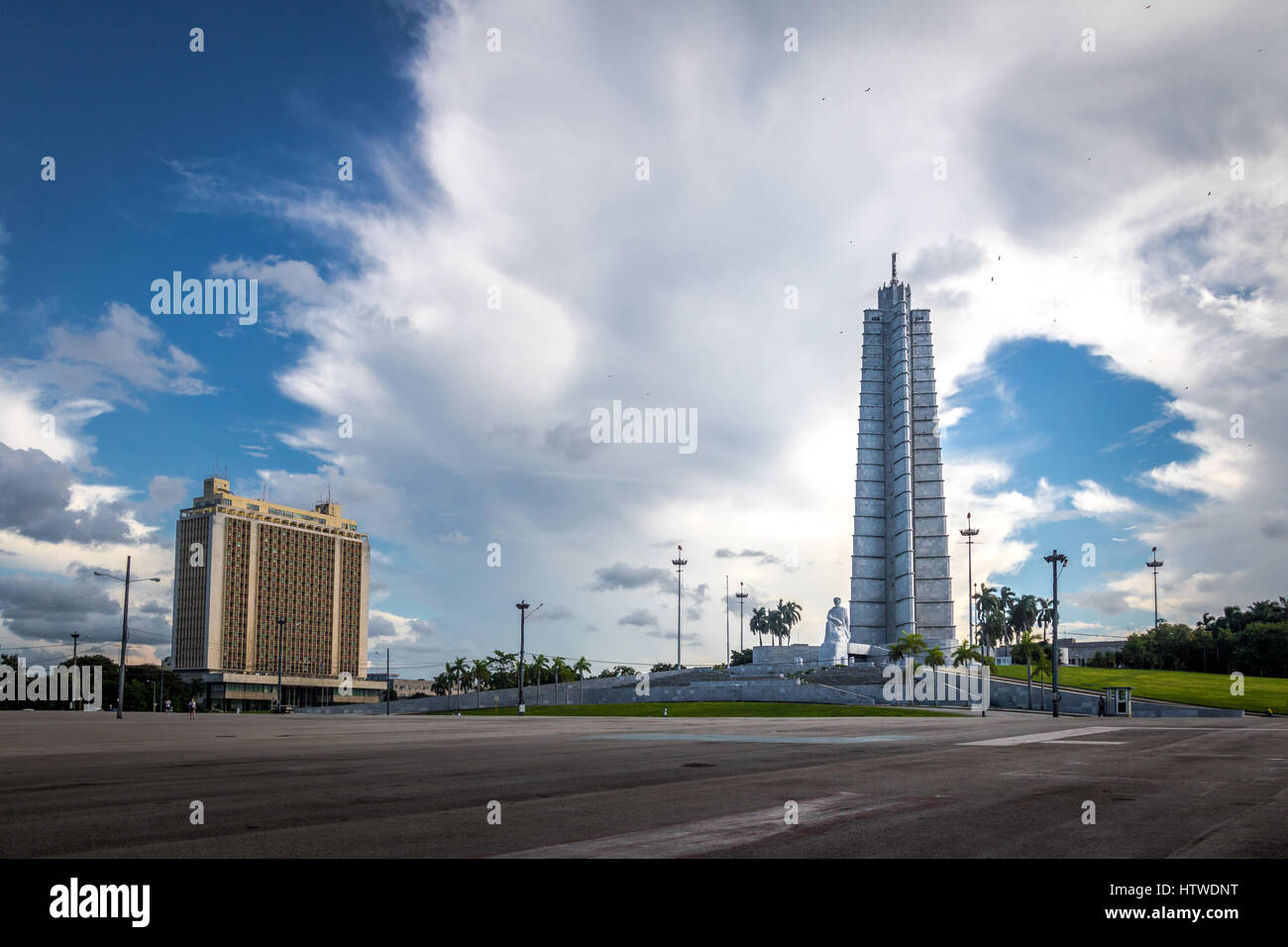 Jose Marti Memorial in der Plaza De La Revolucion - Havanna, Kuba Stockfoto