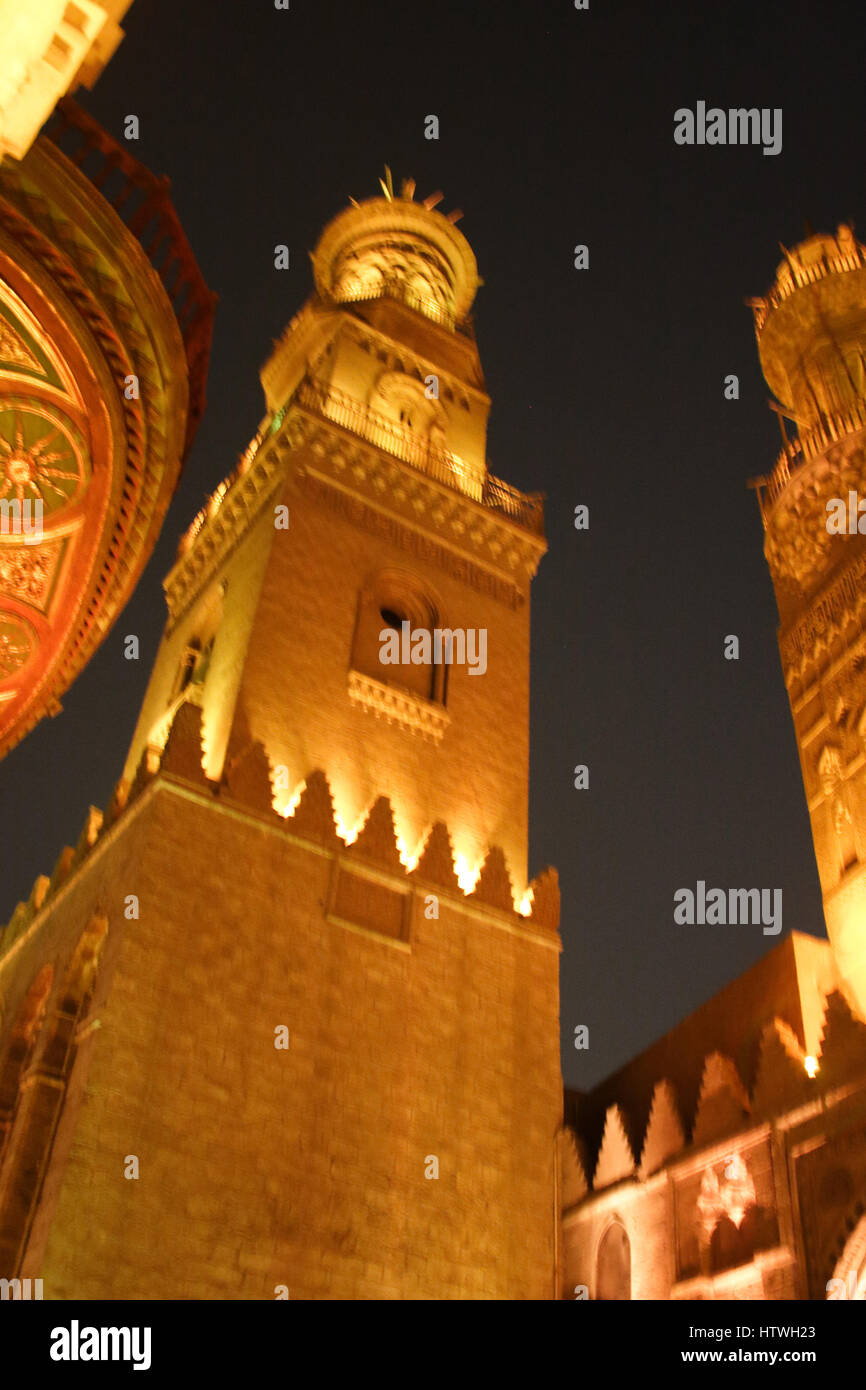 Al Moaz Street, Al-Hussein, Kairo, Ägypten, Afrika Stockfoto
