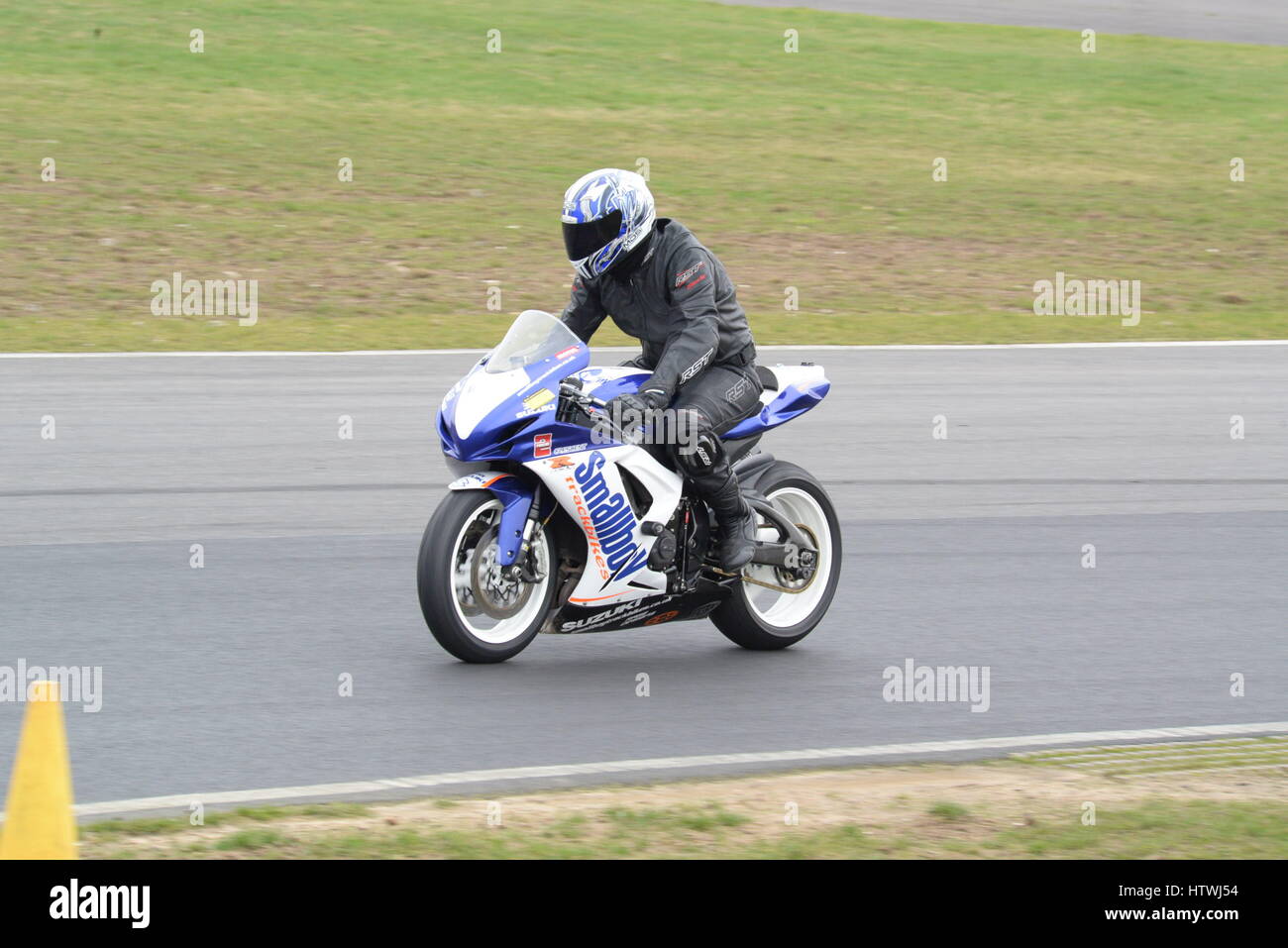 Keine Grenzen Motorrad Track Days Stockfoto