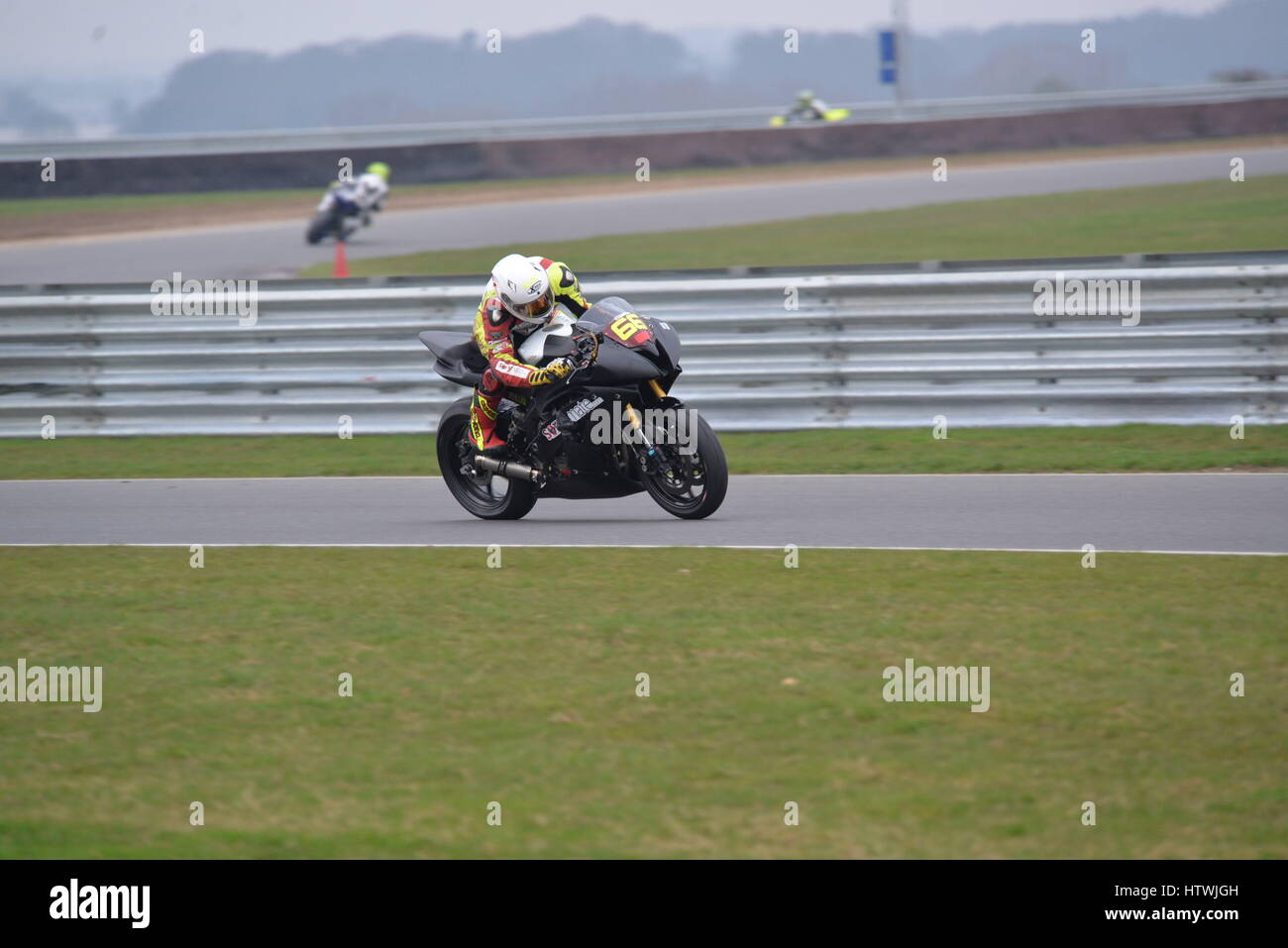 Keine Grenzen Motorrad Track Days Stockfoto