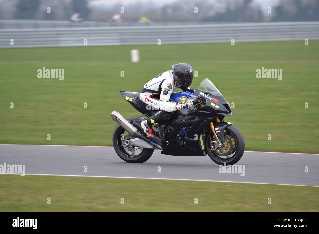 Keine Grenzen Motorrad Track Days Stockfoto