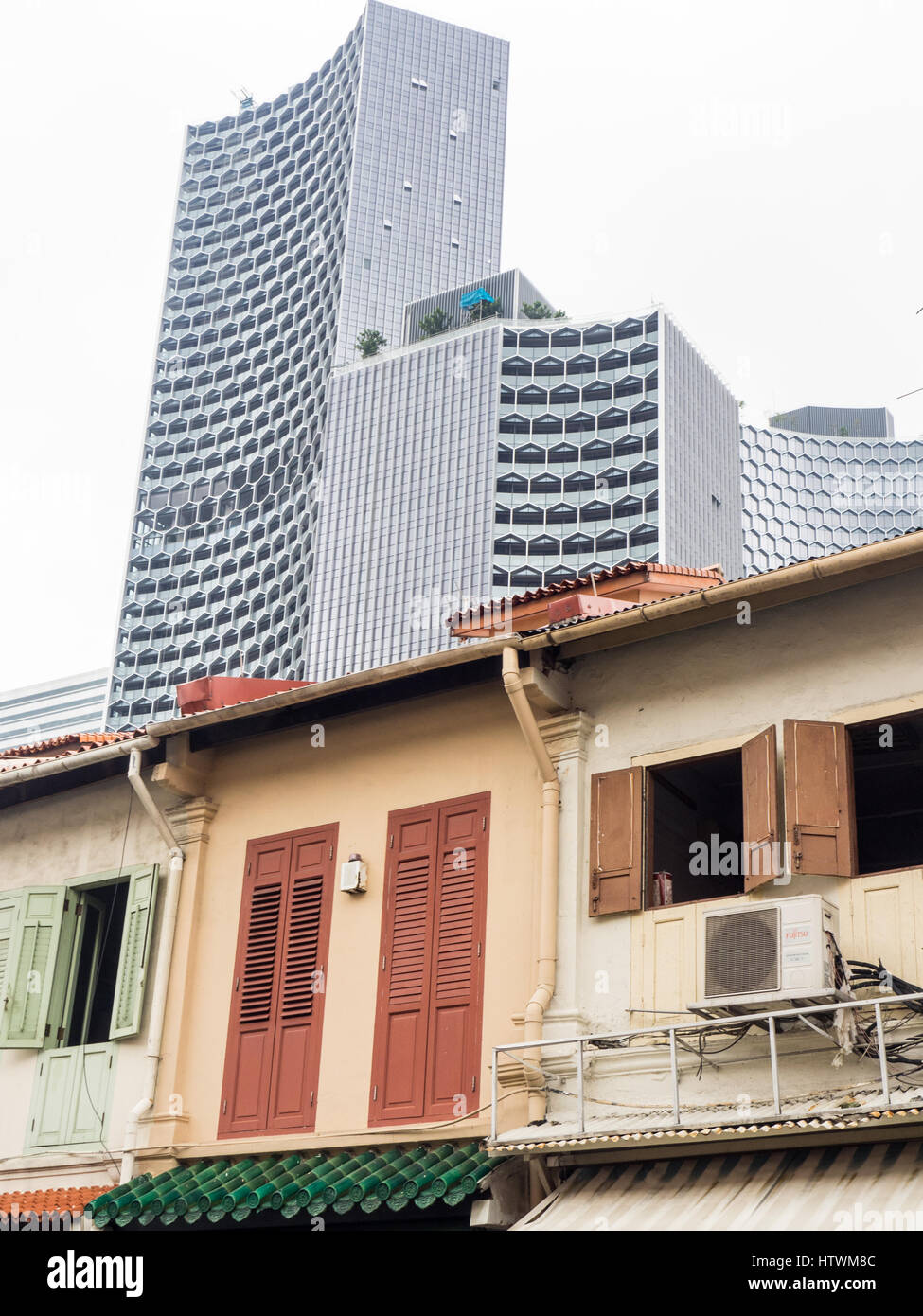 Singaporeanvernacular Stockfoto