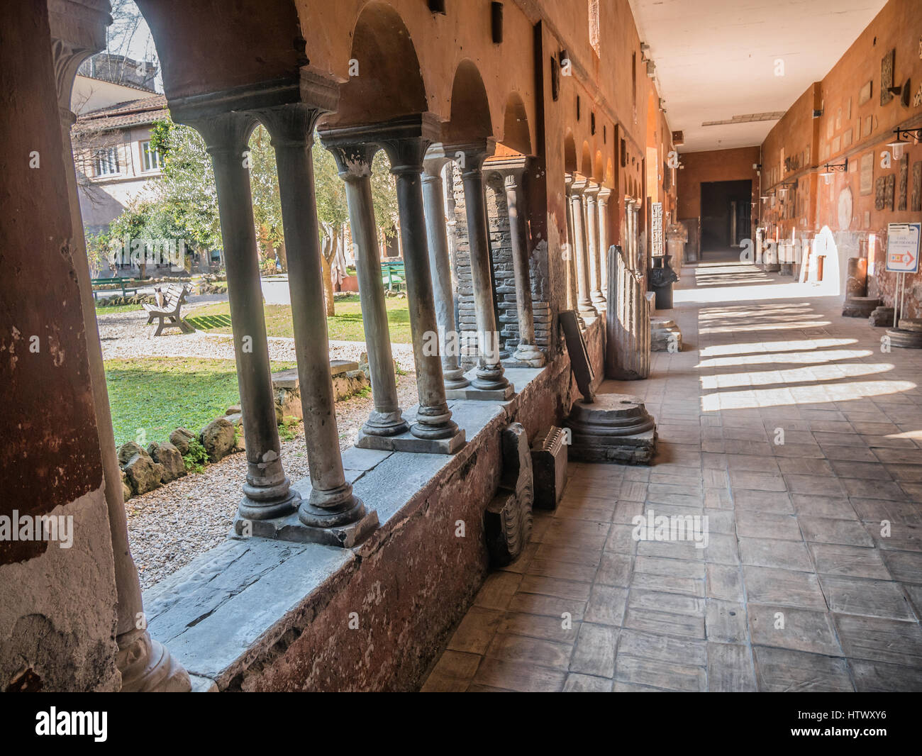 Das Nuovo Regina Margherita-Krankenhaus in Trastevere, Rom Italien Stockfoto