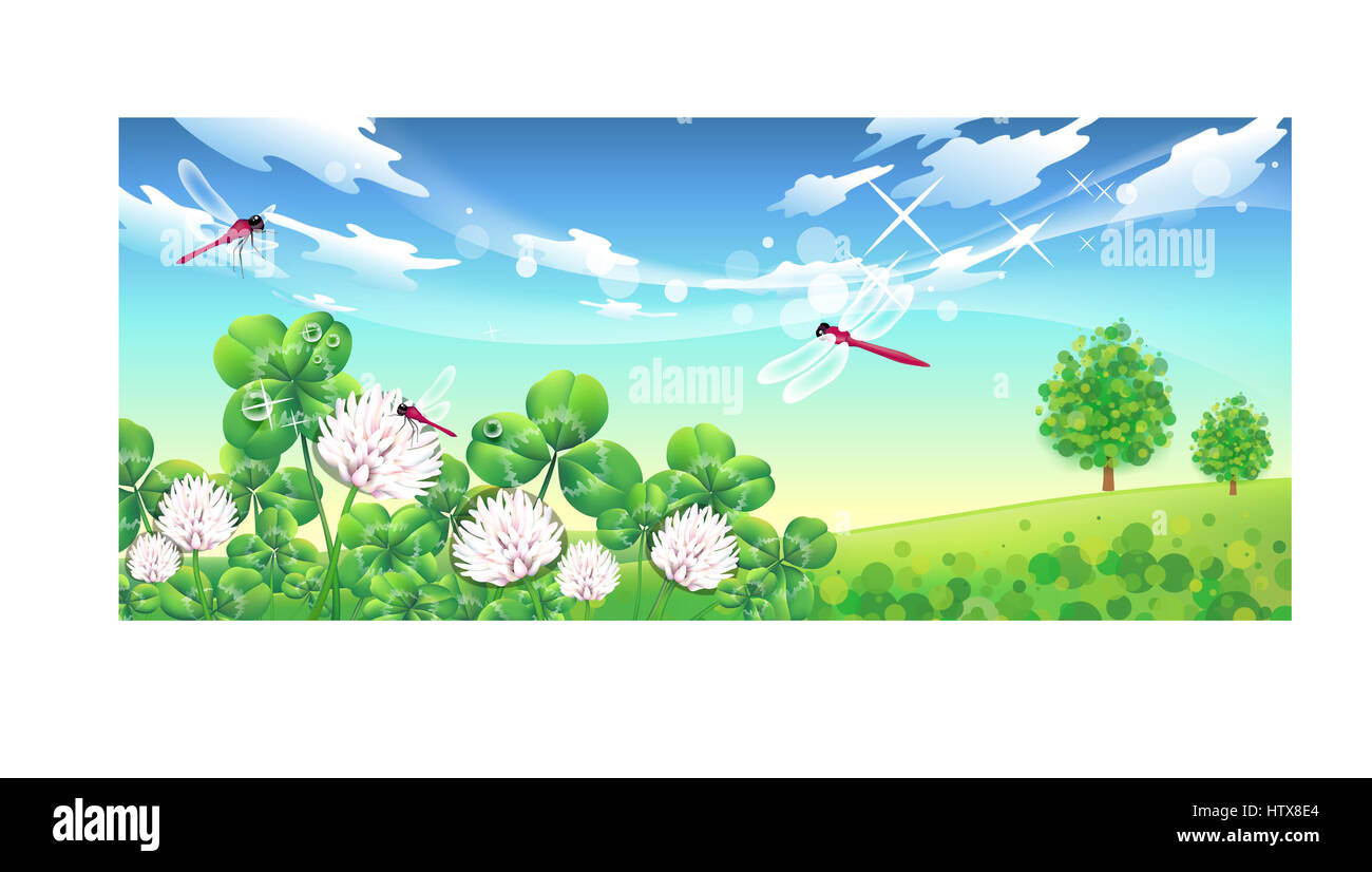 Romantische Sprache der Blumen 3 Stockfoto