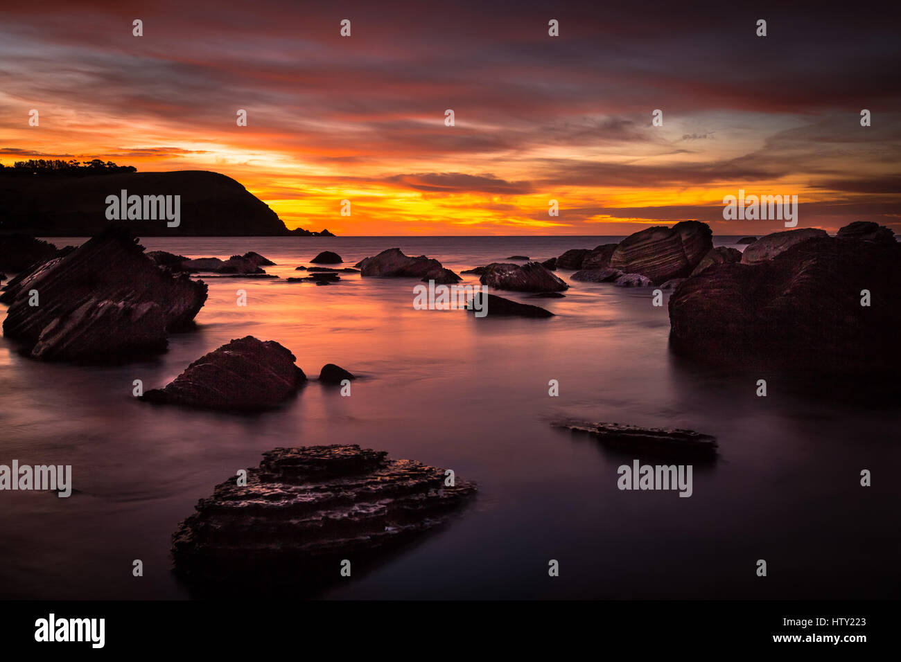 Myponga Beach - Fleurieu Peninsula, South Australia Stockfoto