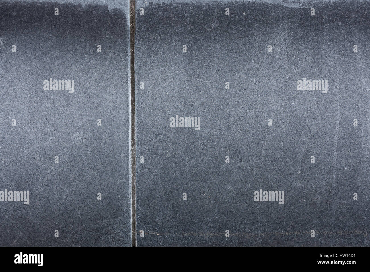 Schwarzer Granittextur eingefroren Stockfoto