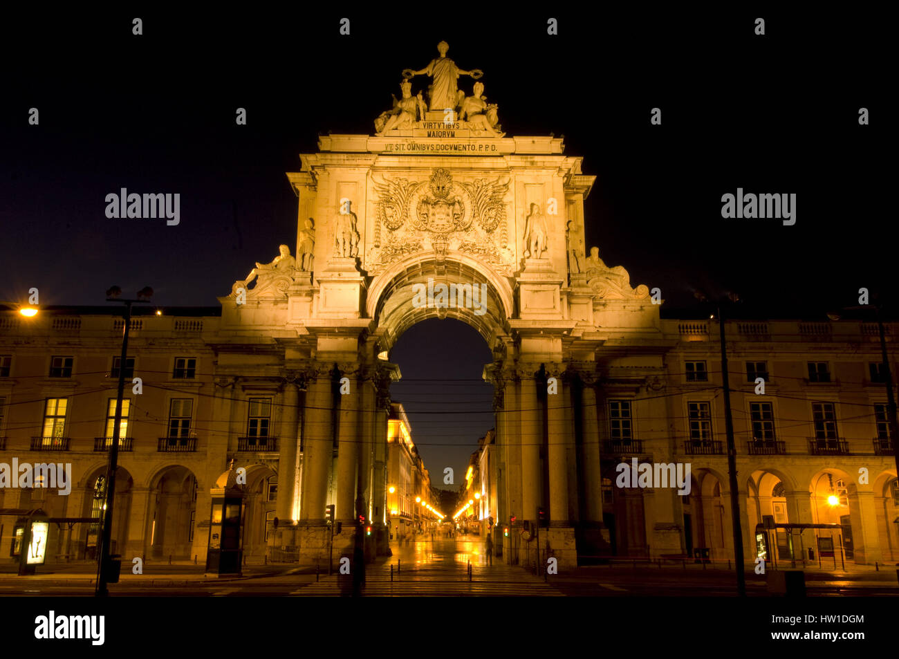 Lissabon, Arco Triunfal, Lissabon, Arco Triunfal Stockfoto