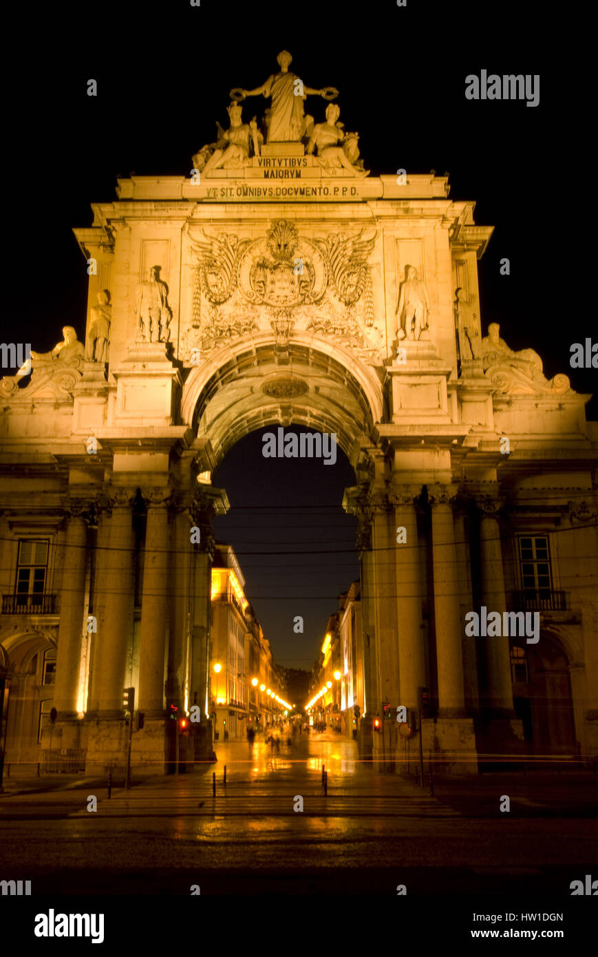 Lissabon, Arco Triunfal, Lissabon, Arco Triunfal Stockfoto