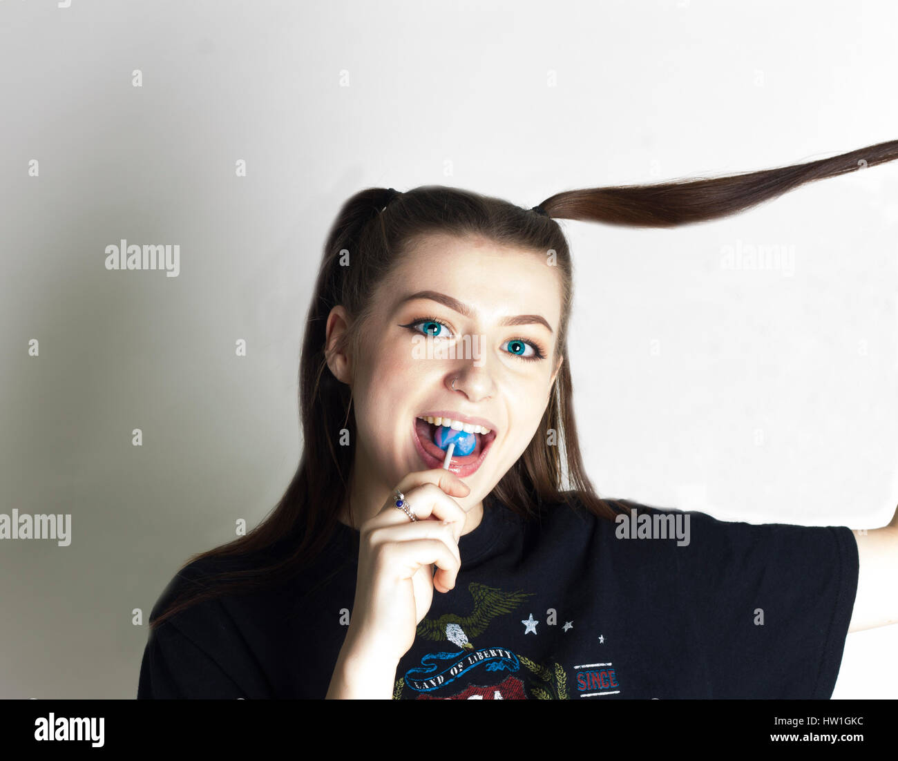 schöne Mädchen Studiofotografie Stockfoto schöne Mädchen Studiofotografie Stockfoto