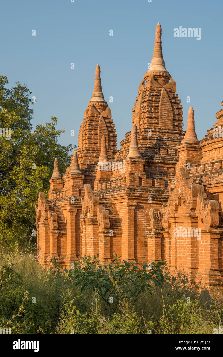 KHE-Min-Kha-Tempel in Bagan, Myanmar Stockfoto