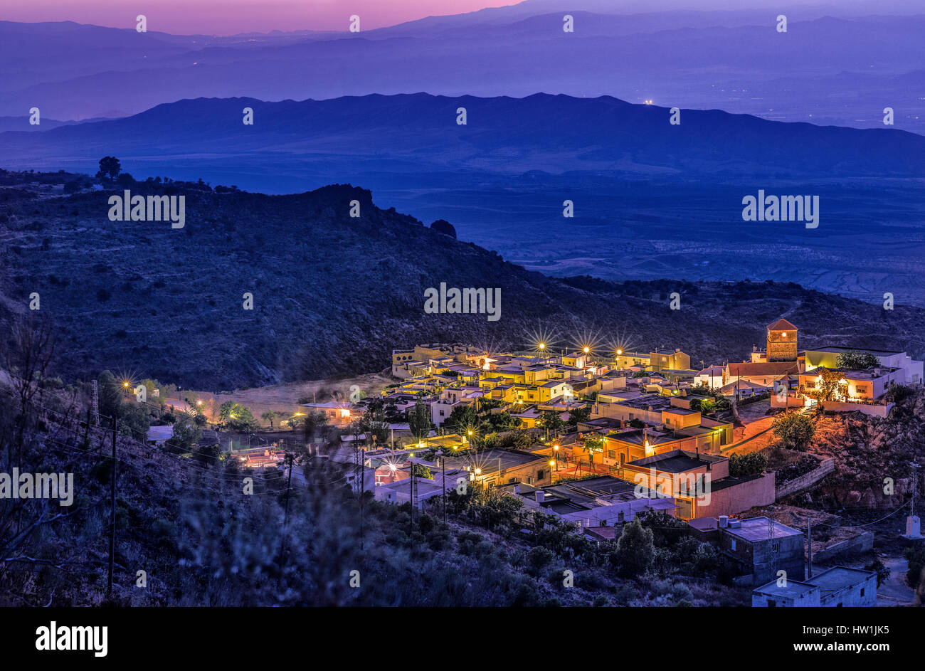 Turrillas, Almería, Andalusien, Spanien Stockfoto