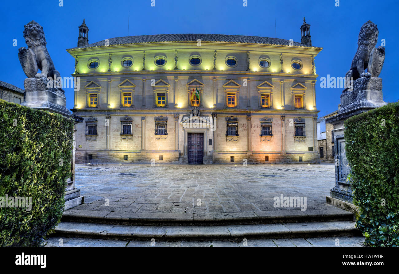 Palacio del Dean Ortega, Ubeda, Andalusien Stockfoto
