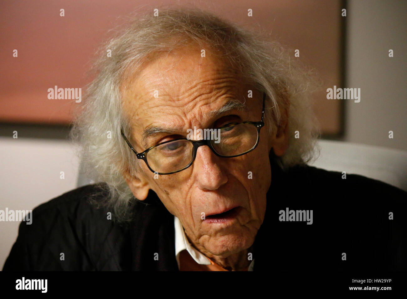 Christo - Taschen-Store, 13. Februar 2017, Berlin. Stockfoto