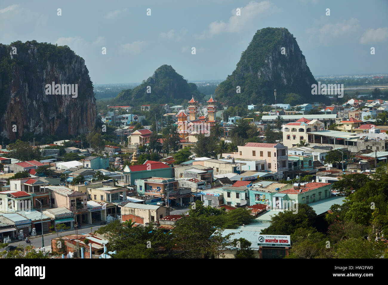 Marmorberge, Da Nang, Vietnam Stockfoto