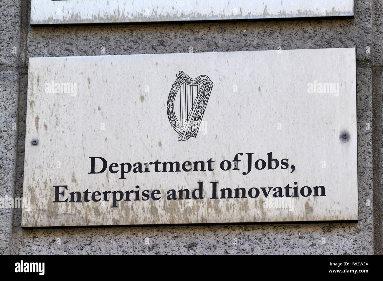 Abteilung des Unternehmens Arbeitsplätze und Innovation Dublin Irland Stockfoto