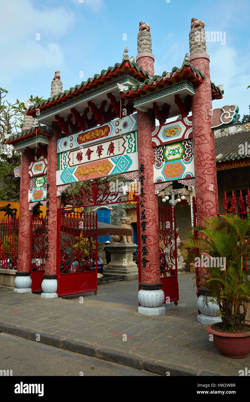 Quang Trieu Montagehalle (1885), Hoi an ein (UNESCO Weltkulturerbe), Vietnam Stockfoto