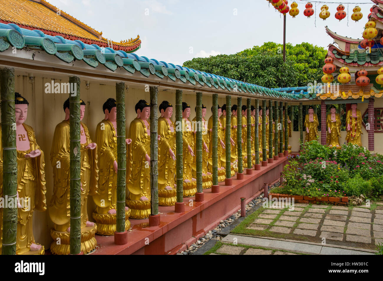 KEK Lok Si Komplex, Ayer Itam Penang, Malaysia Stockfoto