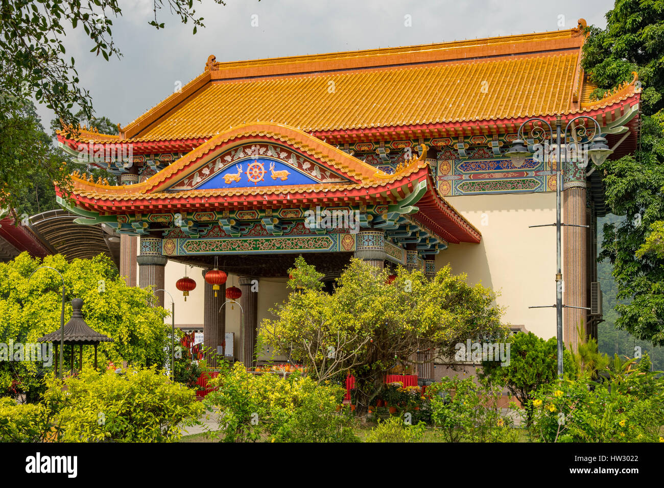 Heiligtum von Kuan Yin, Ayer Itam Penang, Malaysia Stockfoto