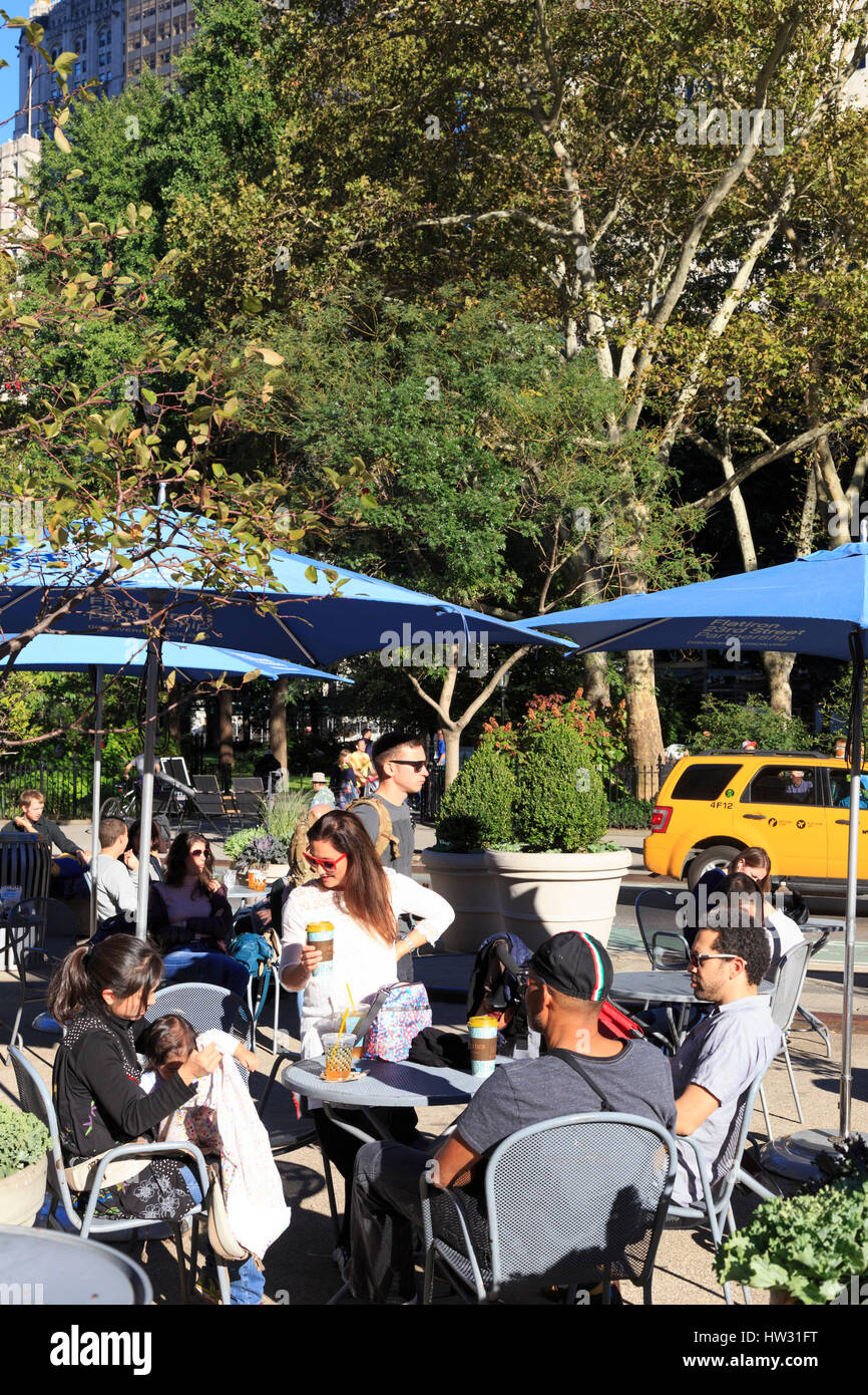 USA, New York, New York City, Manhattan, Madison Square Park Stockfoto