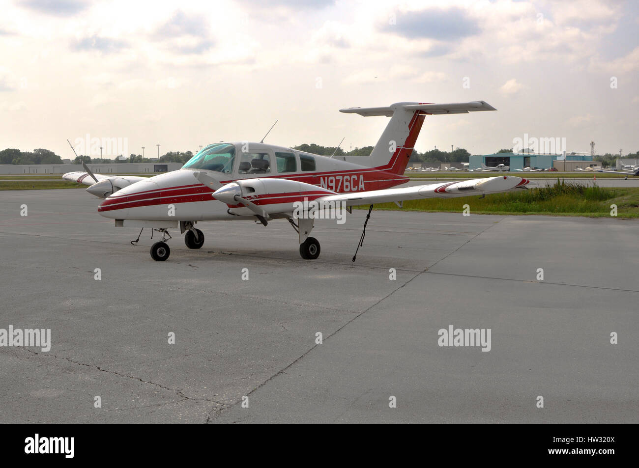 Herzogin Beechcraft 76, Kissimmee, Florida Stockfoto