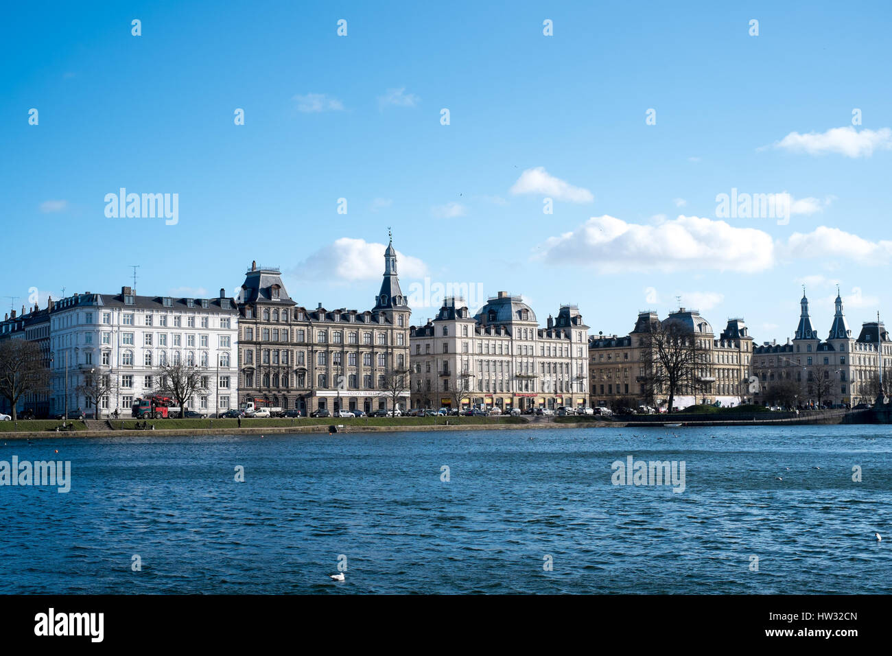 Søerne (die Seen), Kopenhagen, Dänemark Stockfoto