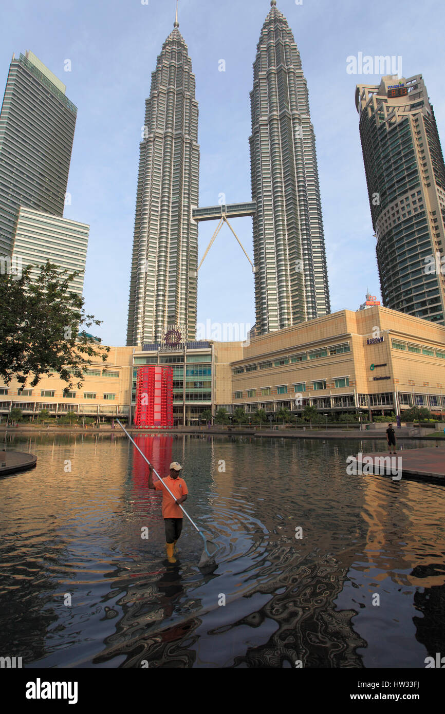Klcc park petronas twin towers Fotos und Bildmaterial in hoher