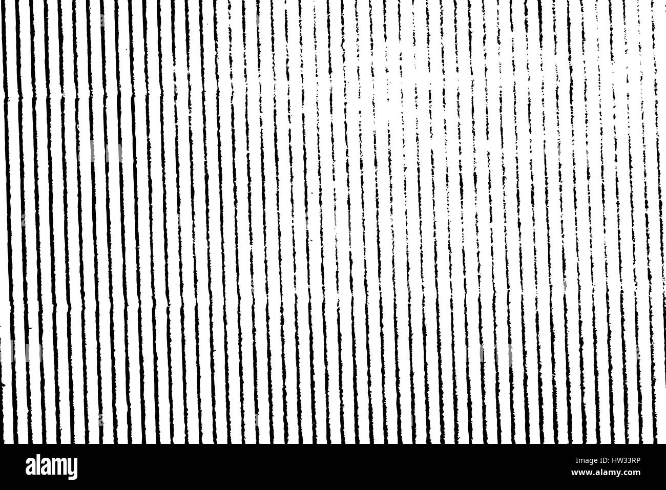 Isolierte Grunge Textur des geometrischen Material in schwarz und weiß, Vintage-Hintergrund-Ressource. EPS10 Vektor. Stock Vektor