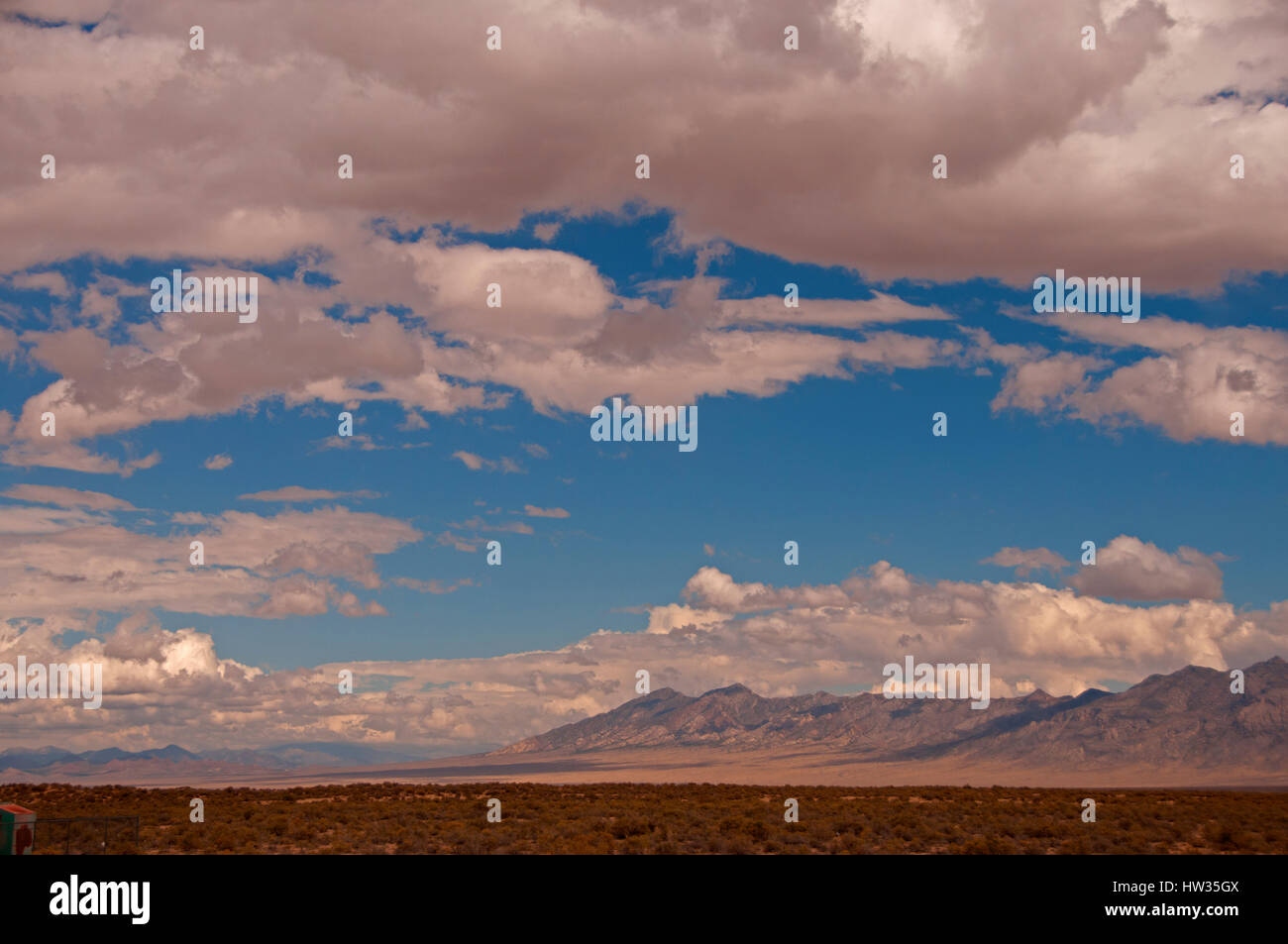 Extrterrestrial Highway 375 Nevada Stockfoto