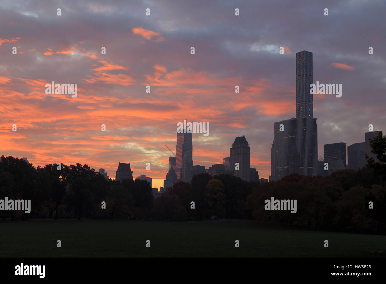 USA, New York City, Manhattan, Central Park Stockfoto