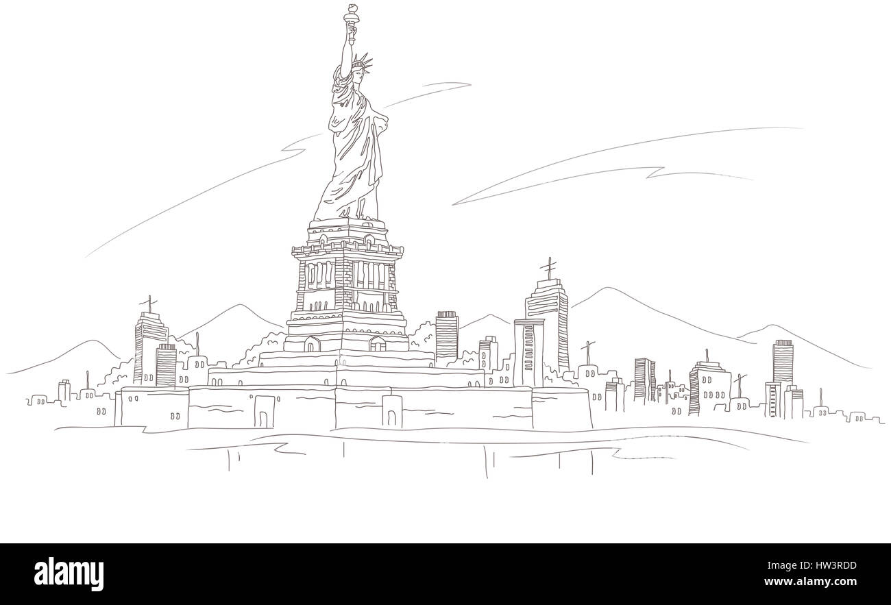Die amerikanische Kultur, Architektur, Schwarz und Weiß, Schwarz, Weiß, Außen, Gebäude, Struktur, Clipart, Computer Graphics, Tag, digital erzeugten Bild, berühmte Ort, Weiblich Stockfoto