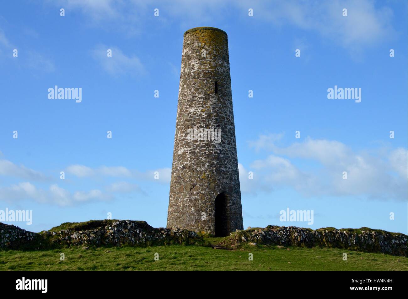 Stepper Point Daymark Stockfoto