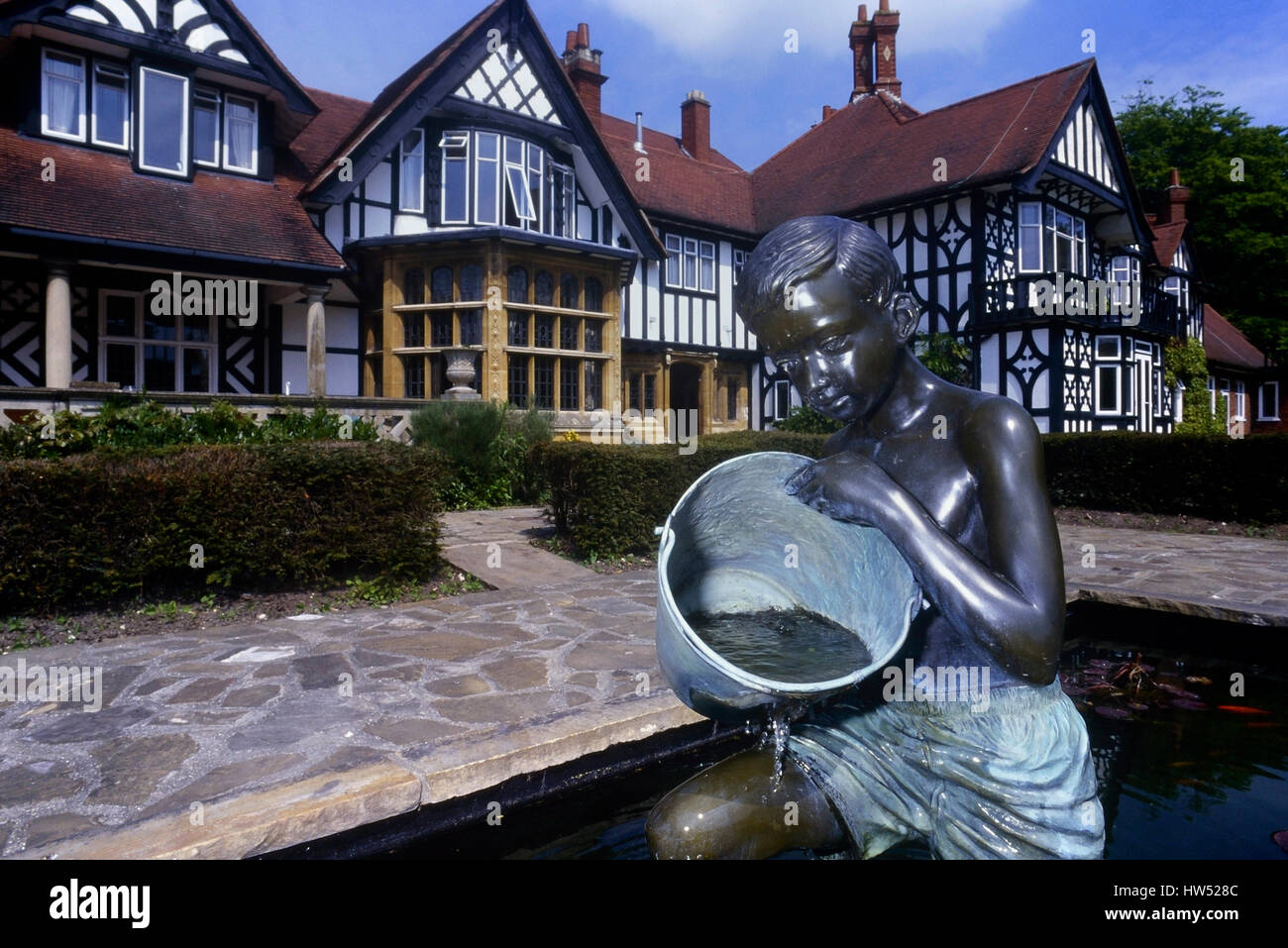 Petwood Hotel.  Heimat des legendären RAF 617 "Dambusters" Geschwader im zweiten Weltkrieg. Woodhall Spa. Lincolnshire. England. Stockfoto