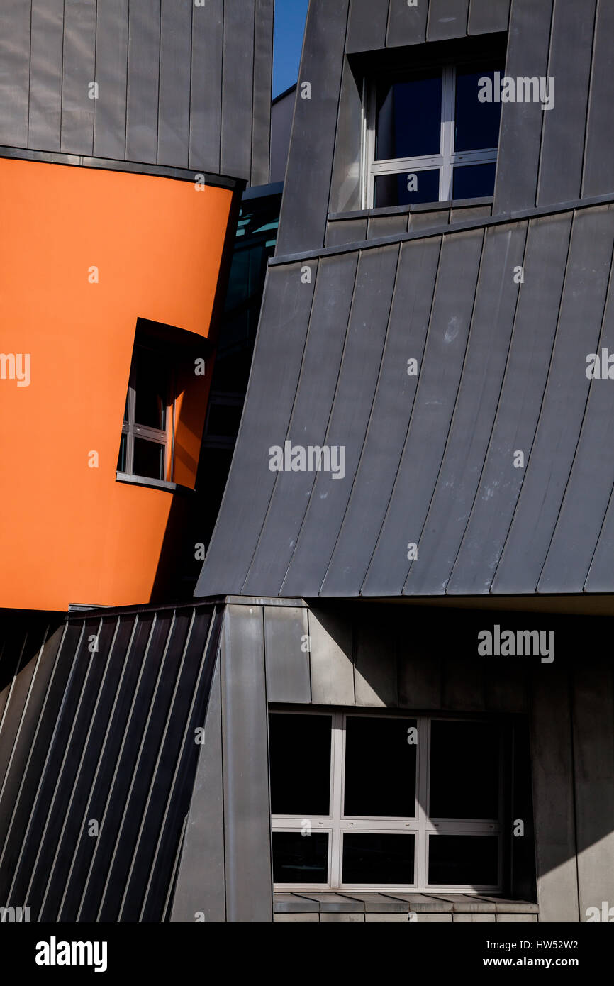 Vitra Hauptsitz in Birsfelden, Basel, Schweiz. Architekt Gehry&Partners. Stockfoto