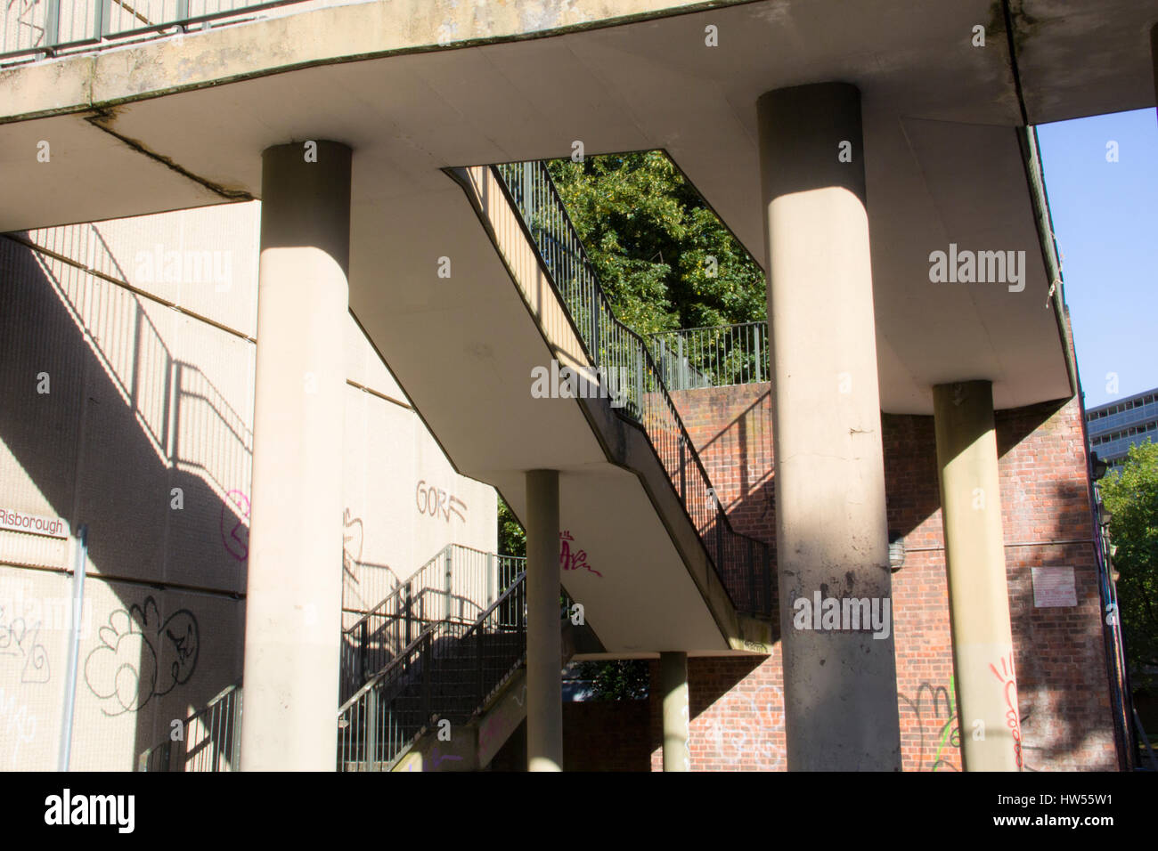 Heygate Estate, Elephant and Castle, London, England. Stockfoto