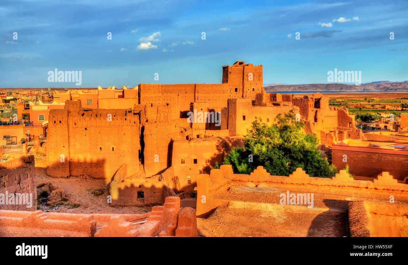 Taourirt Kasbah in Ouarzazate, Marokko Stockfoto