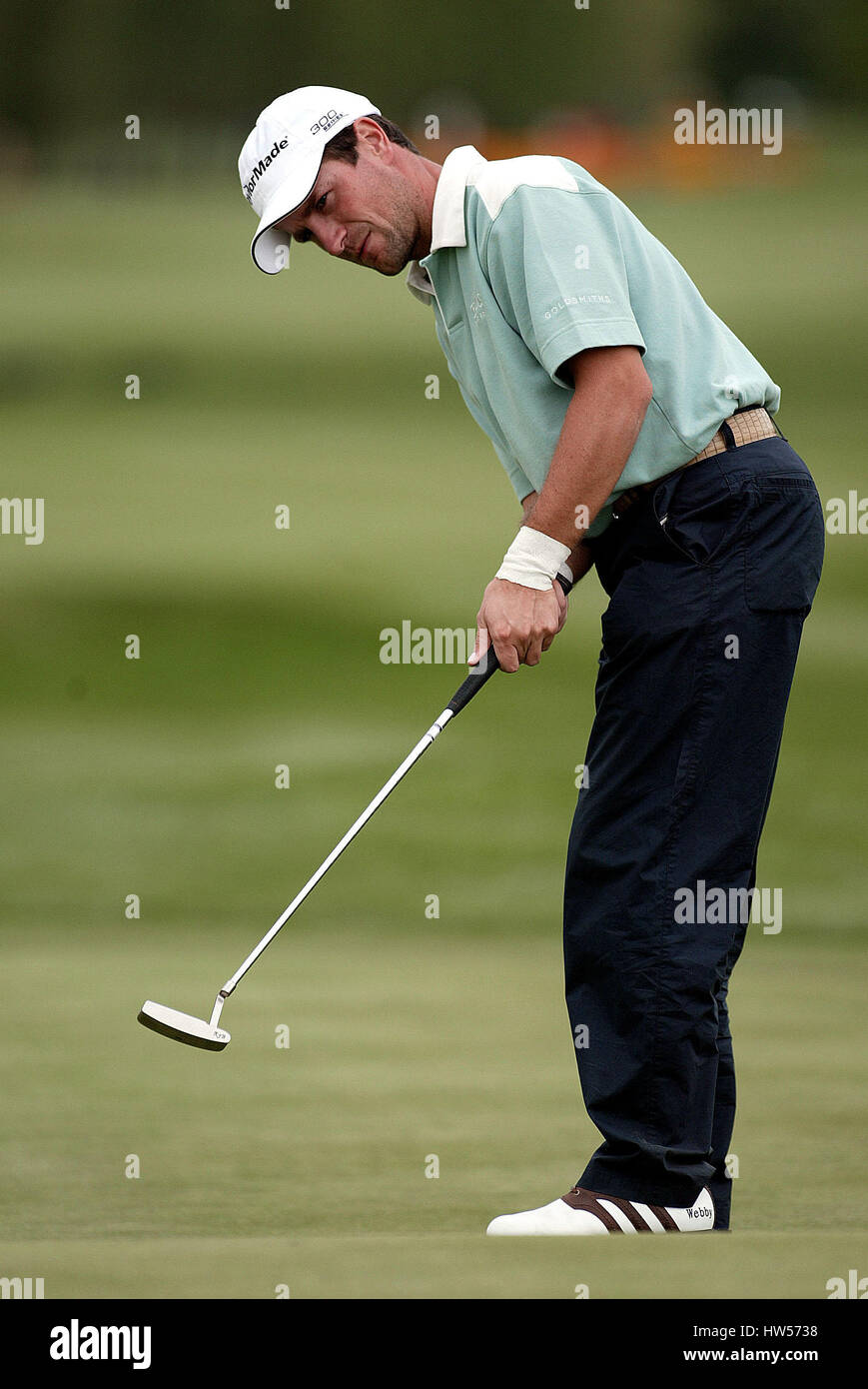 STEVE WEBSTER ENGLAND BELFRY SUTTON COLDFIELD BIRMINGHAM 12. Mai 2002 Stockfoto