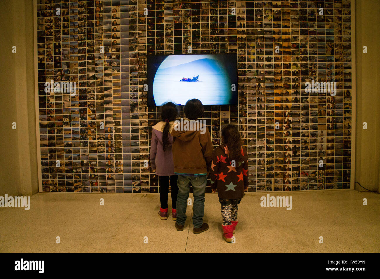 Veletrzni Palast, National Gallery (NG), Ai Weiwei, das Gesetz der Reise Stockfoto