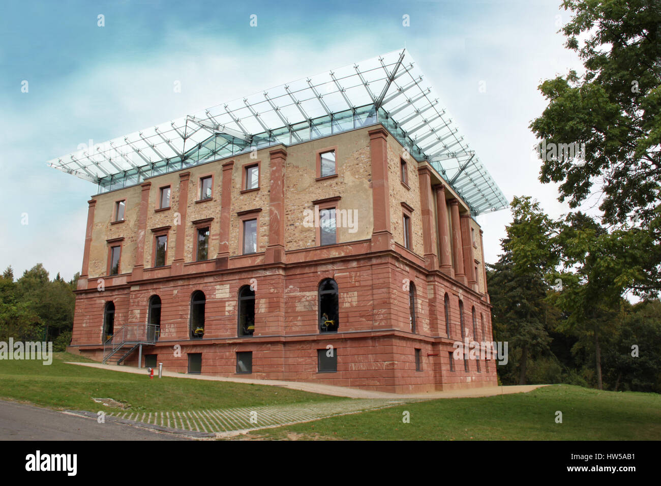 Jagdschloss Platte, Wiesbaden / Hessen Deutschland Stockfoto