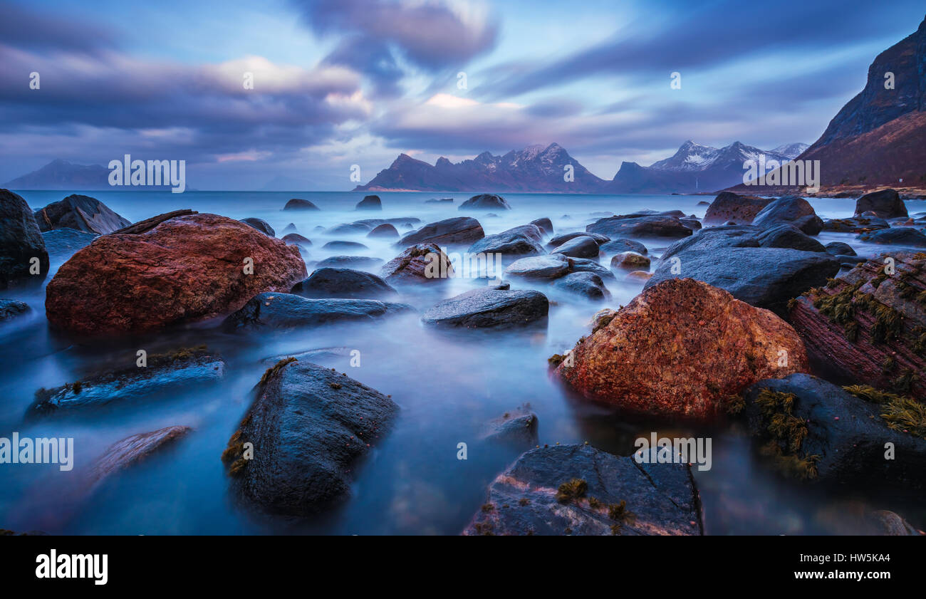 Nord-Norwegen Stockfoto