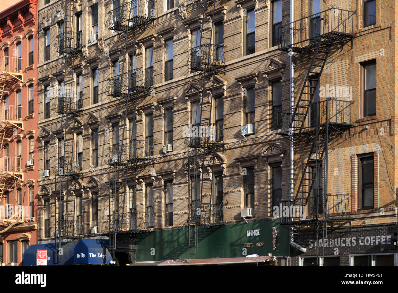 USA, New York City, Manhattan, Lower East Side Stockfoto